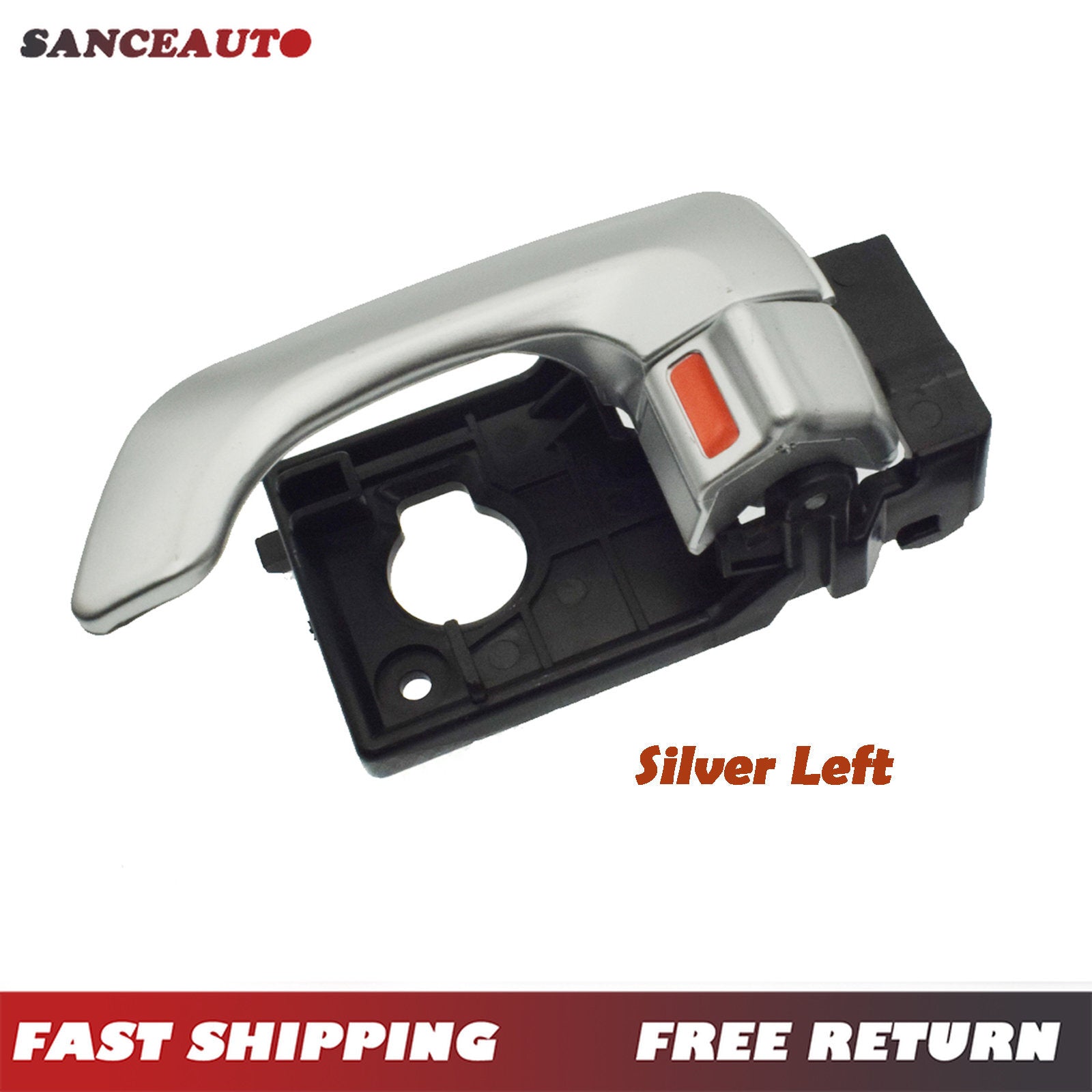 Brand new silver left driver's inner door handle for Kia Optima/Magentis 2006-2010. n