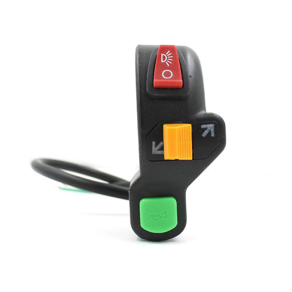 Motorcycle Combination Switch Turn Signal Horn Modification Switch 22mm 7/8 inch Q