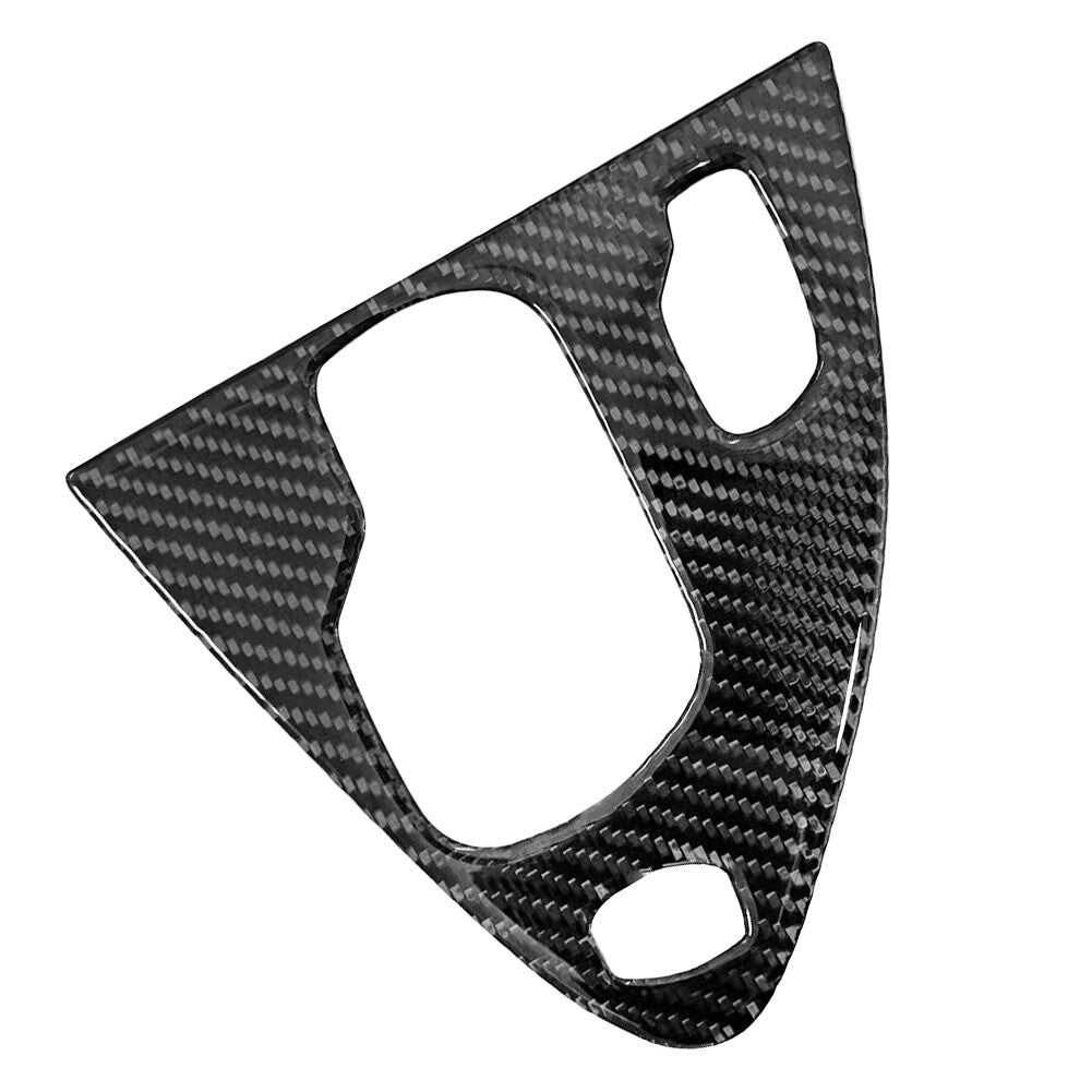 RHD Carbon Fiber Automatic Gear Shift Panel Cover Trim for BMW 6 Series E63 E64