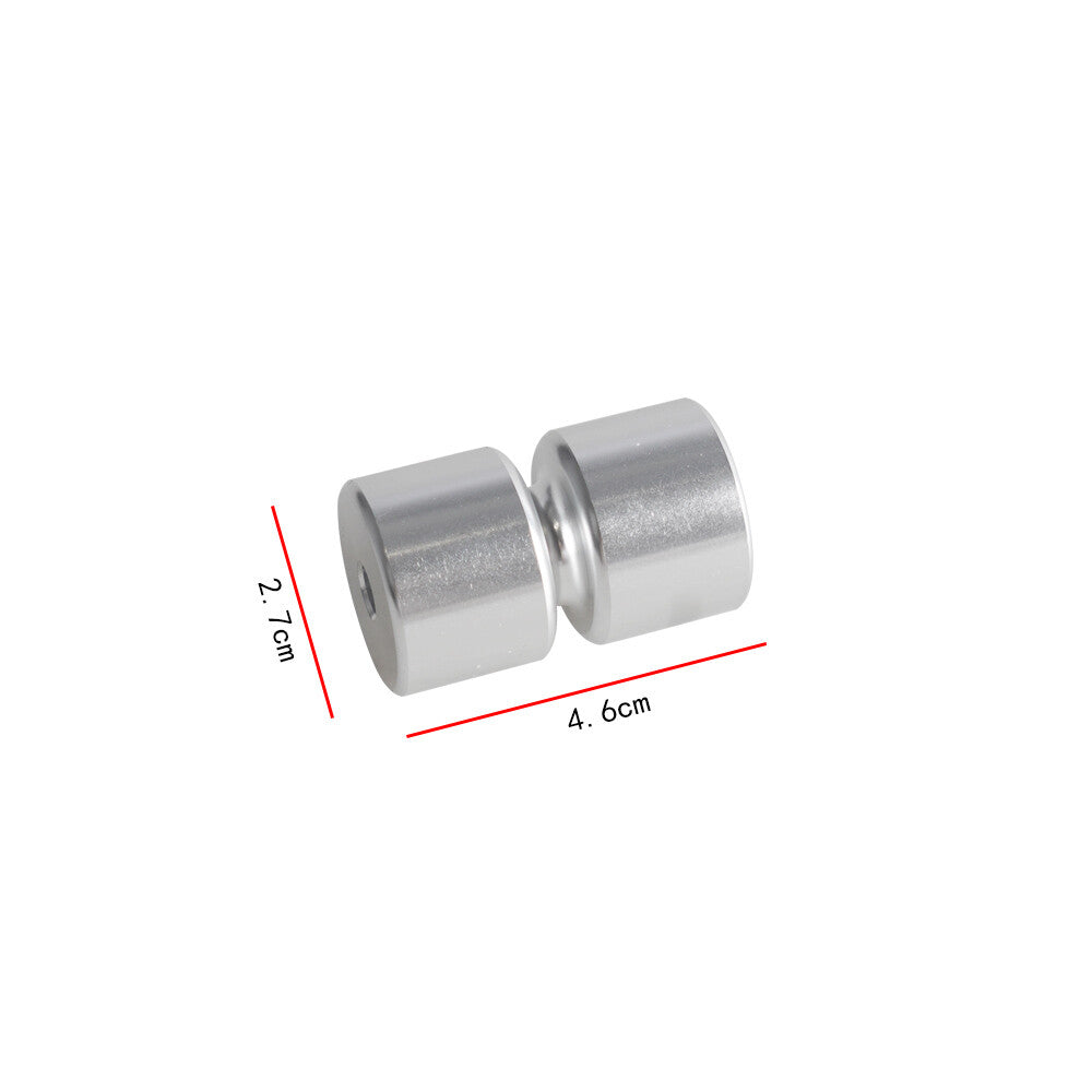 2-Piece Aluminum Alloy Trailer Tailgate Lifting Auxiliary Roller Kit Washing Machine Pin Ring