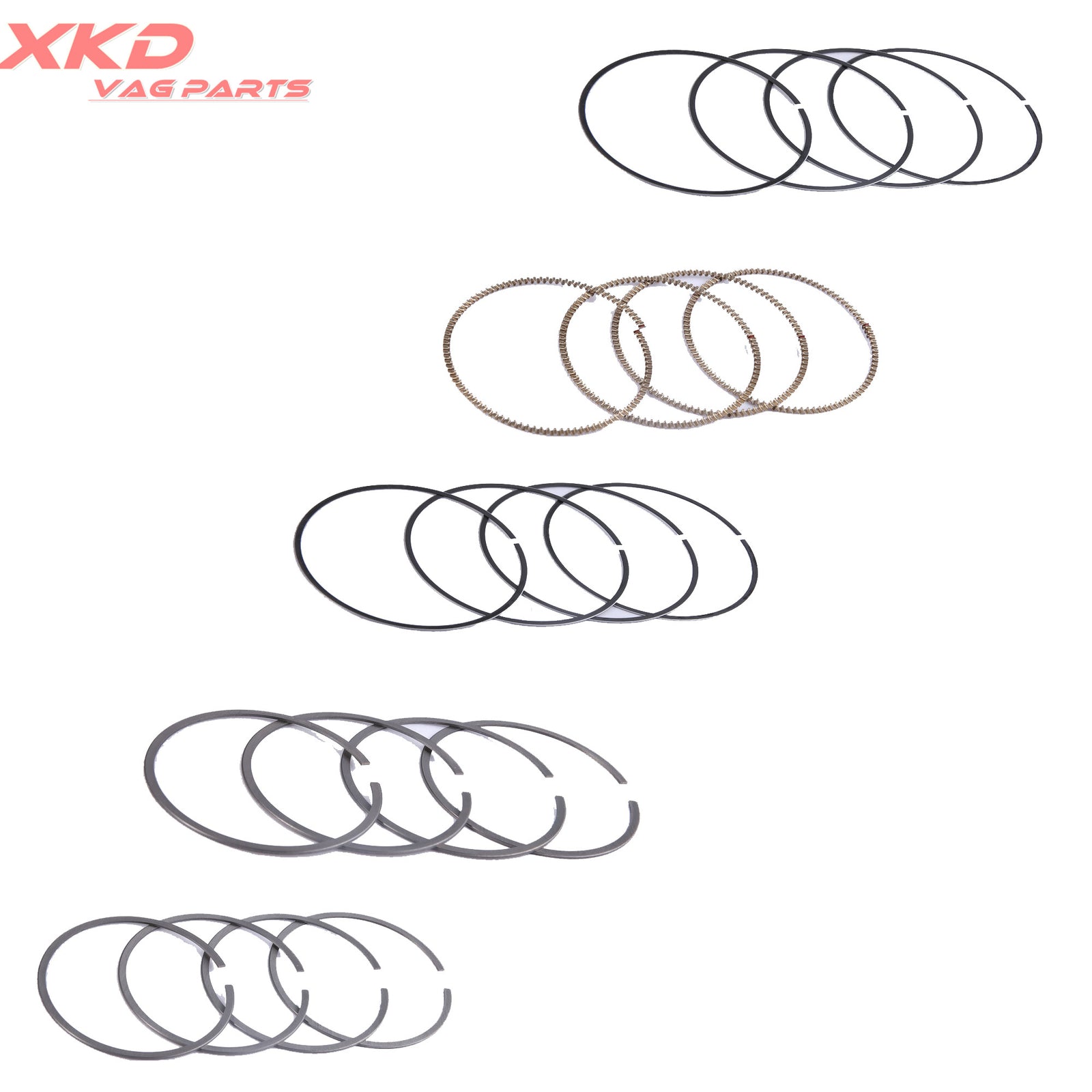 81mm Piston Ring Kit Fit for VW for Golf 10-13 1.6L BSE BSF Petrol Engine 06B198151A