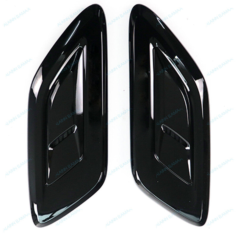 Hood Vent Cover Grille r for Land Rover for Range Rover Sport 2018-2021,LR,Black