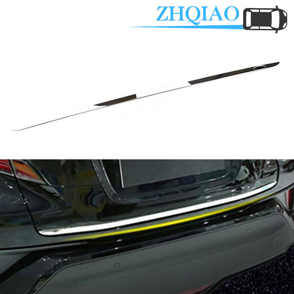 Chrome Rear Trunk Tailgate Door Molding Cover Trim Fit for Toyota C-HR CHR 2017-2019