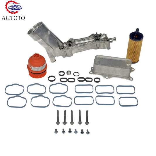 Oil Filter Housing Kit 5184294AC Fit for Jeep for Wrangler JK 926-959-BK 2011-18
