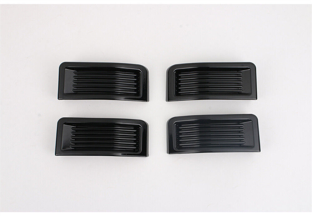 ABS Black Front Center Grille Grill Insert Trim Accessories For F150 2021+ n