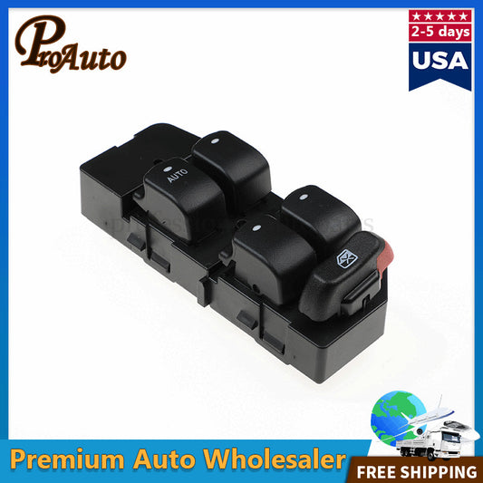 Master Window Switch Front LH Driver Side For 2004-2008 for Chevy Malibu 22626529