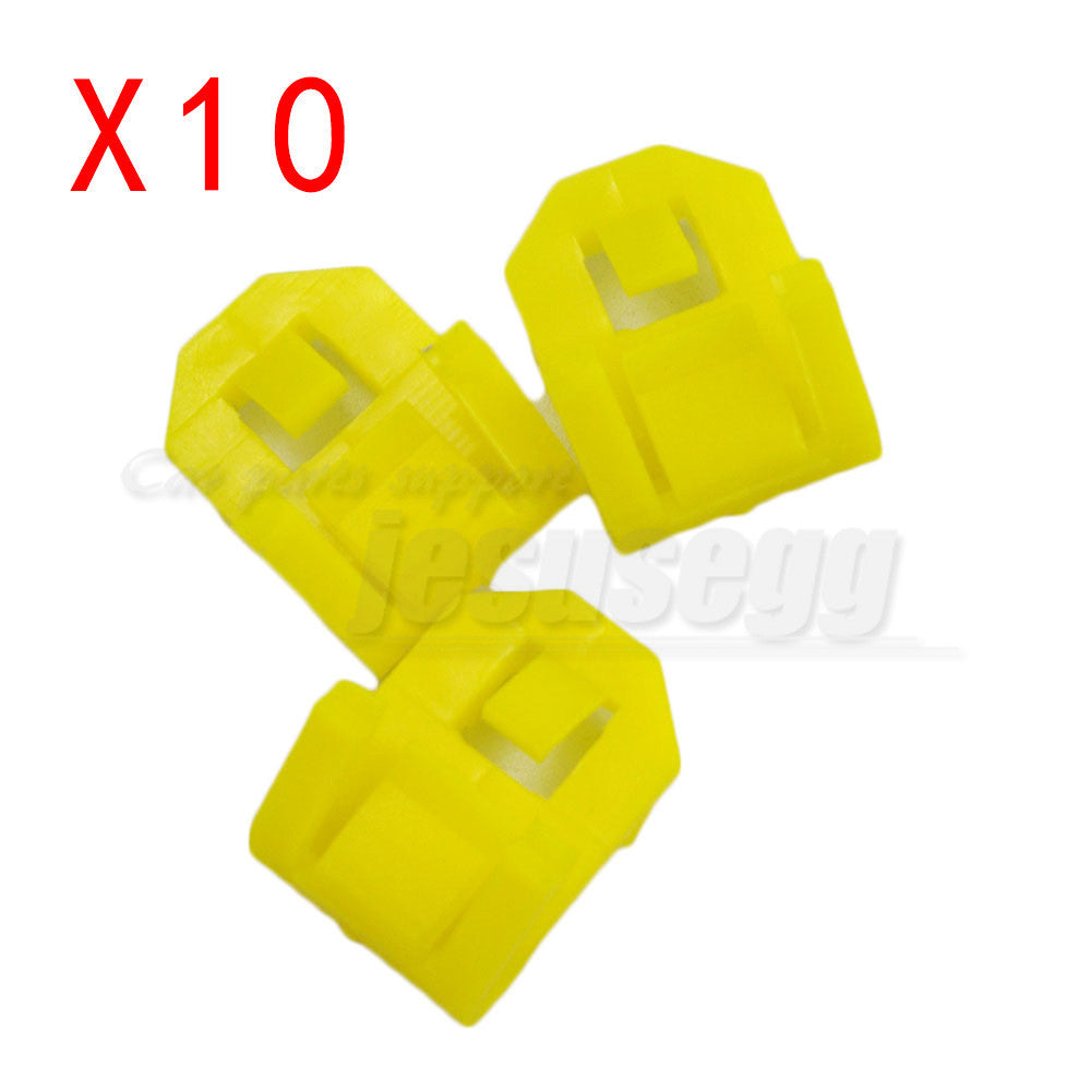 10pcs 91562-S84-A01 Clips for Honda for Accord Belt Moulding Trim Retainer Fastener