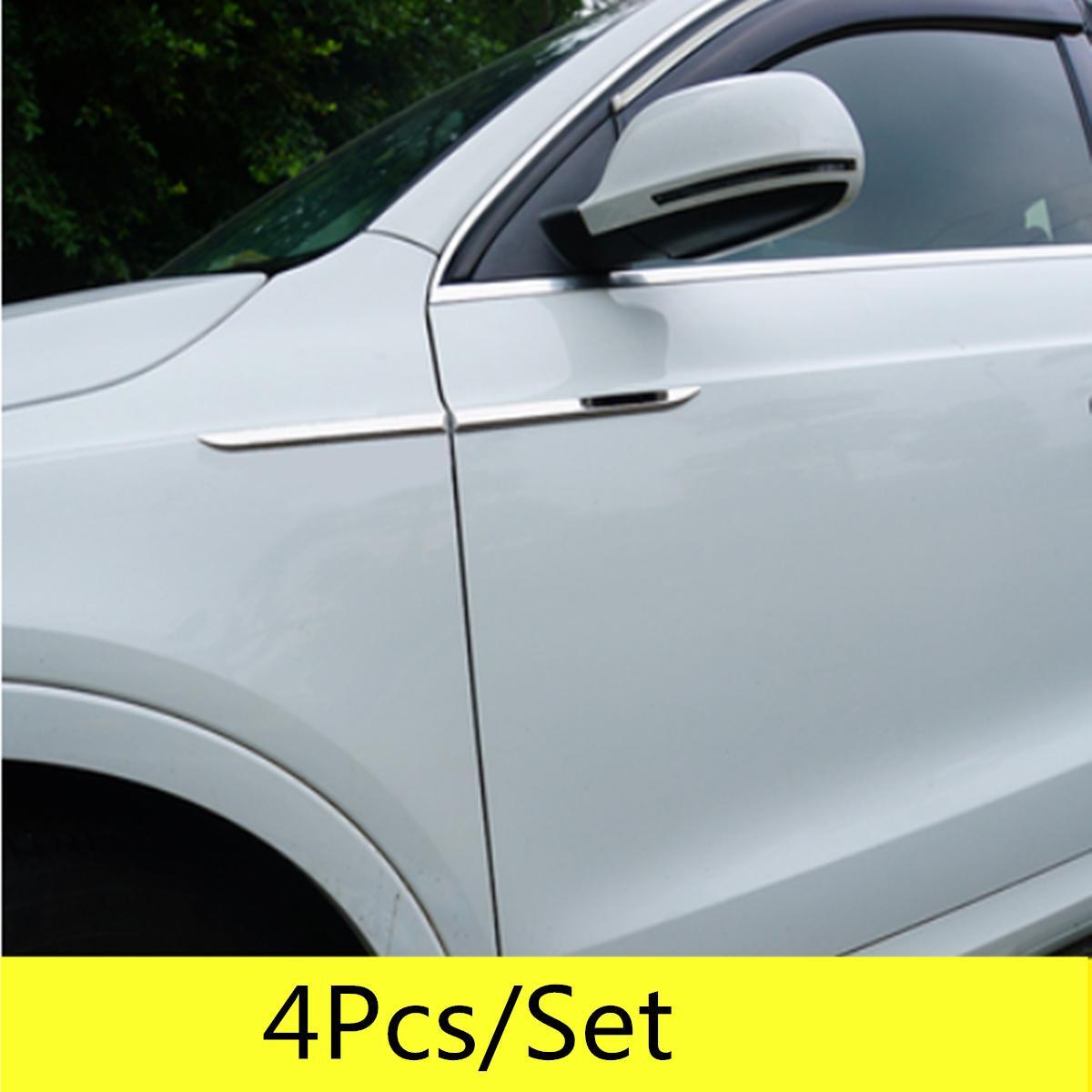 SUV front fender cover chrome alloy door dagger badge decoration car accessories - n