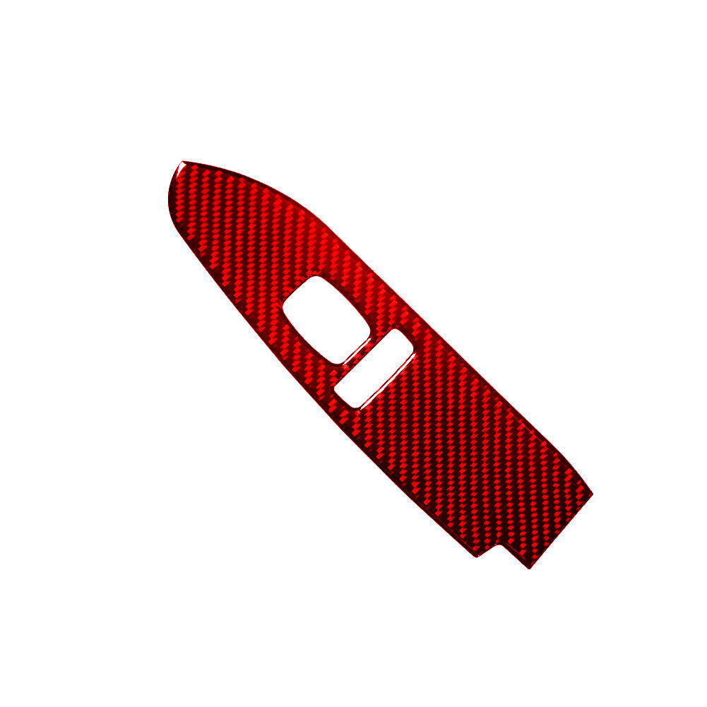 Carbon Fiber Interior Center Air Vent Panel Trim Cover for 2015-2017 v