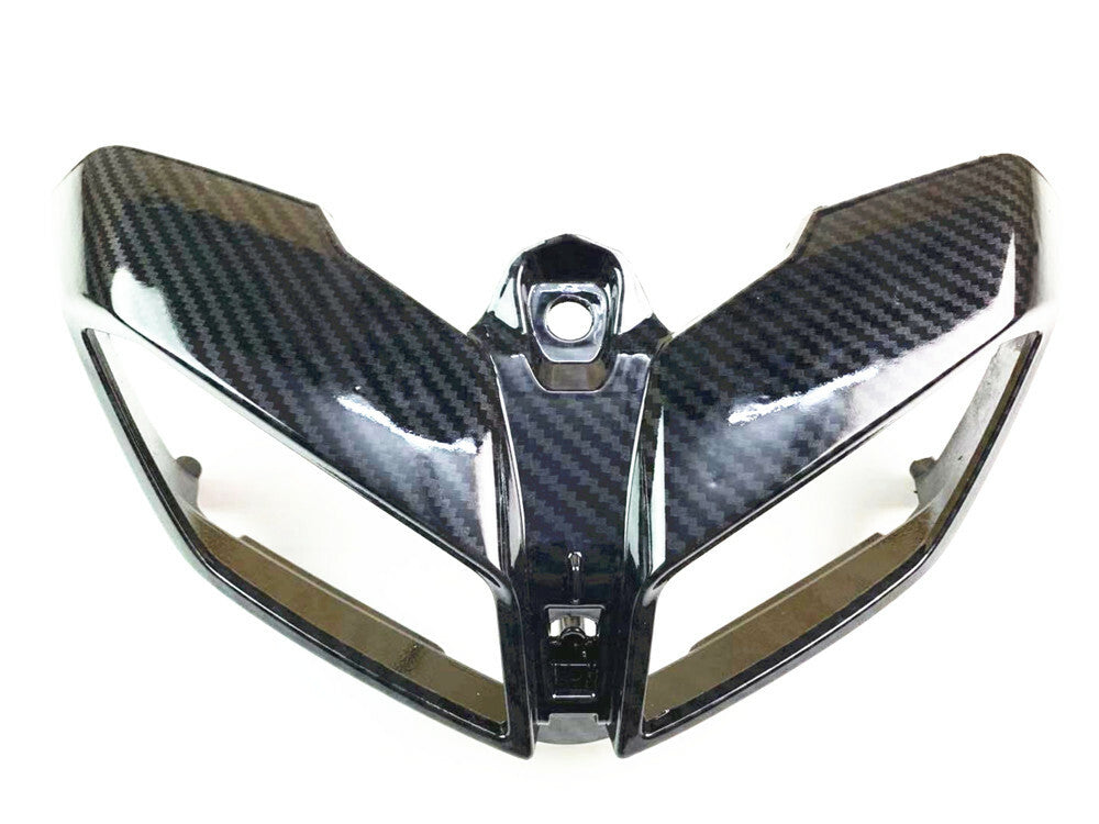 Carbon Fiber Pattern Headlight Cover Fairing Cowl for YAMAHA FZ09 MT09 2017-2019