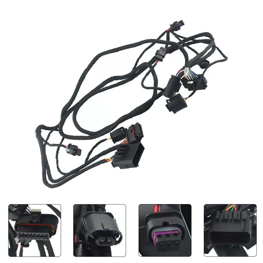 Front Bumper Parking Distance Sensor Wiring For 5 Series G30 G31 2015-20 Black