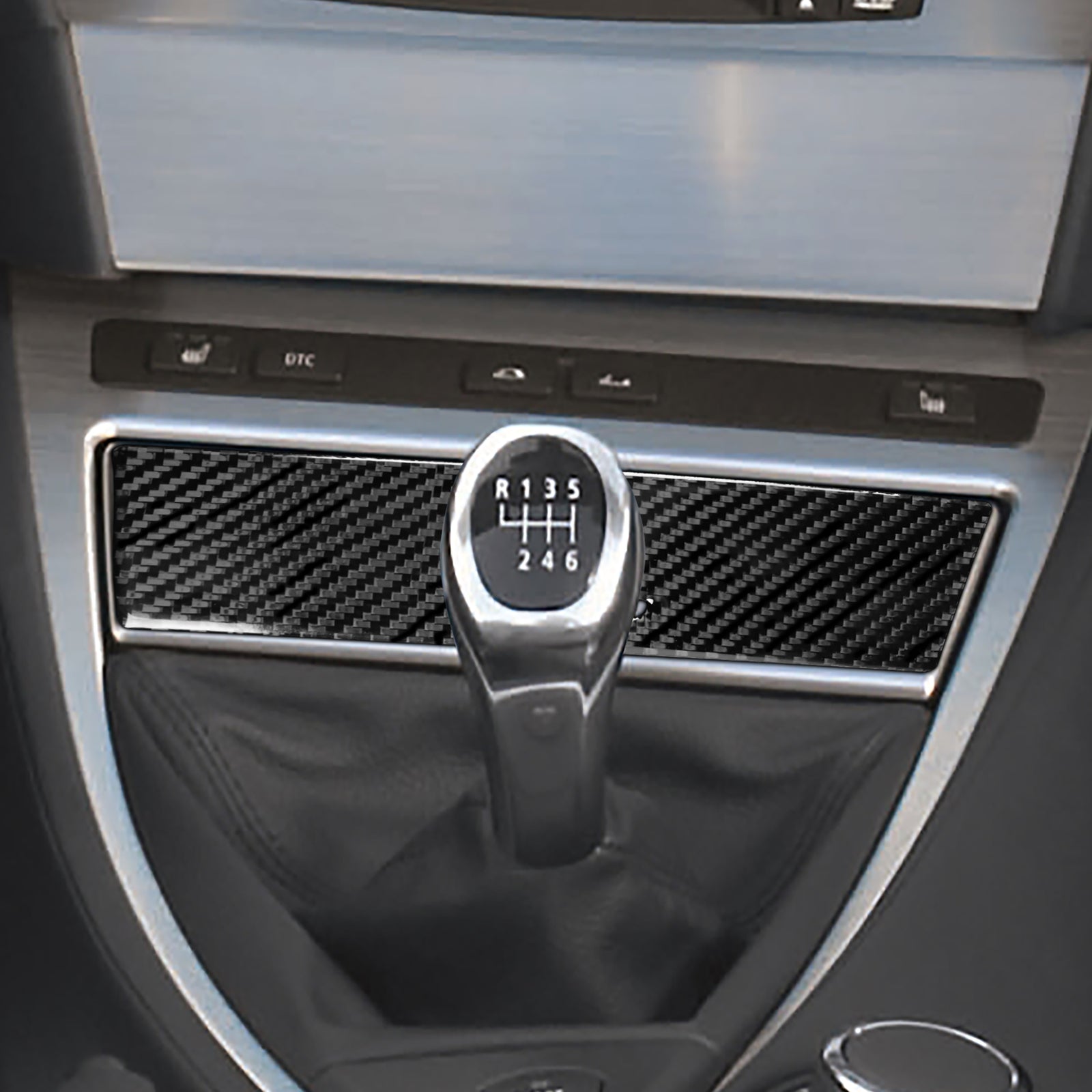 Carbon fiber storage box internal protective cover suitable for BMW 650i E63 M6 2004-10