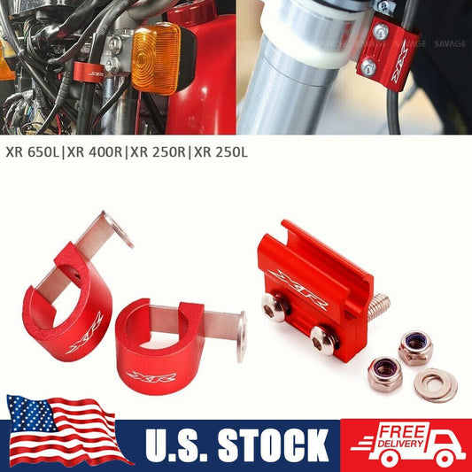 Front Brake Hose Guide Holder for HONDA XR650L 2022 XR400R 1996-2004 XR650R 600R Q
