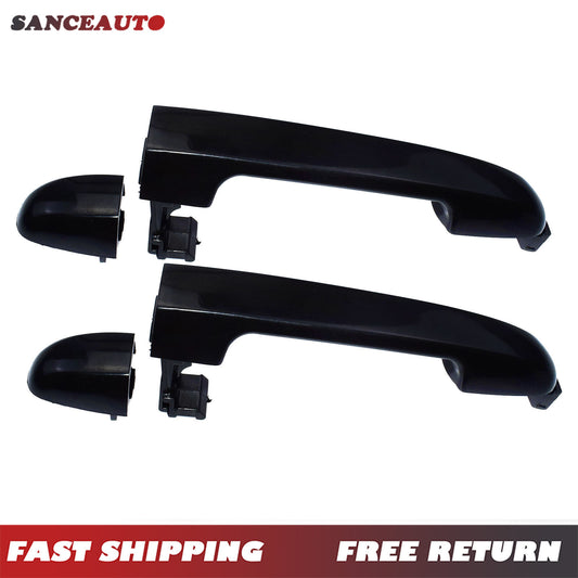 Two-piece set of rear left exterior door handles suitable for Hyundai for Elantra 2007-2012. v
