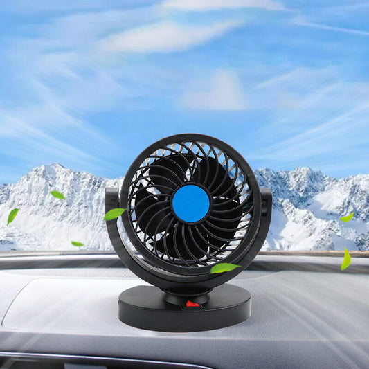 5V USB Car Cooling Fan Electric Car Fans with 360¡ã Rotatable Head for Car Truck Q