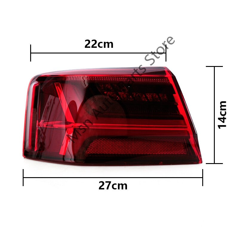 Left for Audi A6L C7 PA 2016-2018 LED Rear Tail Light Brake Light Turn Signal