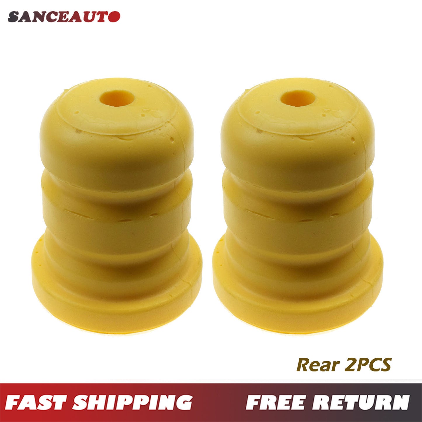 2-piece rear shock absorber bumper for GMI Suburban for Escalade ESV EXT for Yukon XL 15039397- n