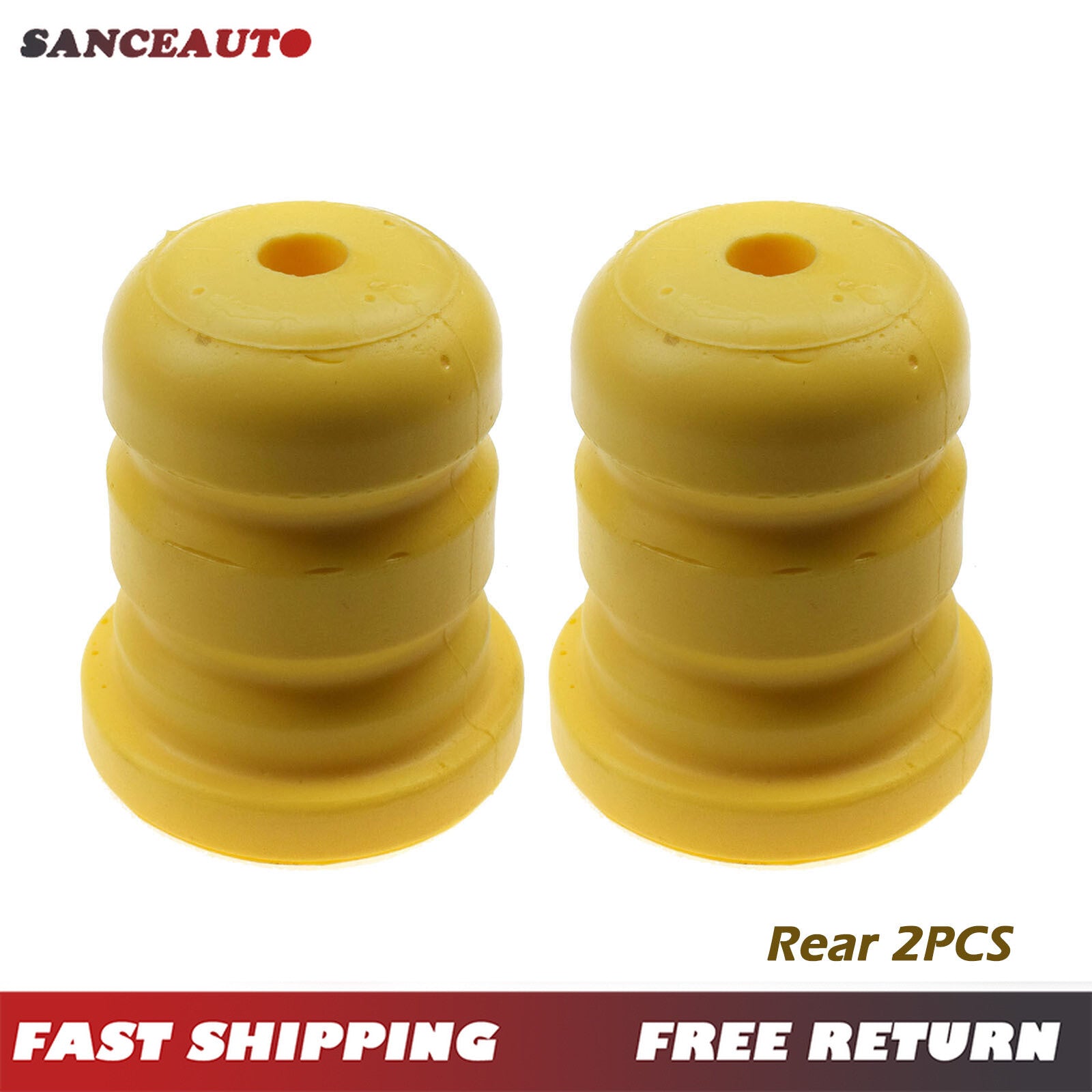 2-piece rear shock absorber bumper for GMI Suburban for Escalade ESV EXT for Yukon XL 15039397- n