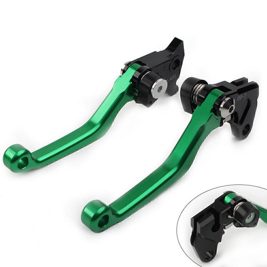 CNC Disc Brake Clutch Levers Pivot Fit for Yamaha TTR125L/LE/LW 2000-2020 GREEN po