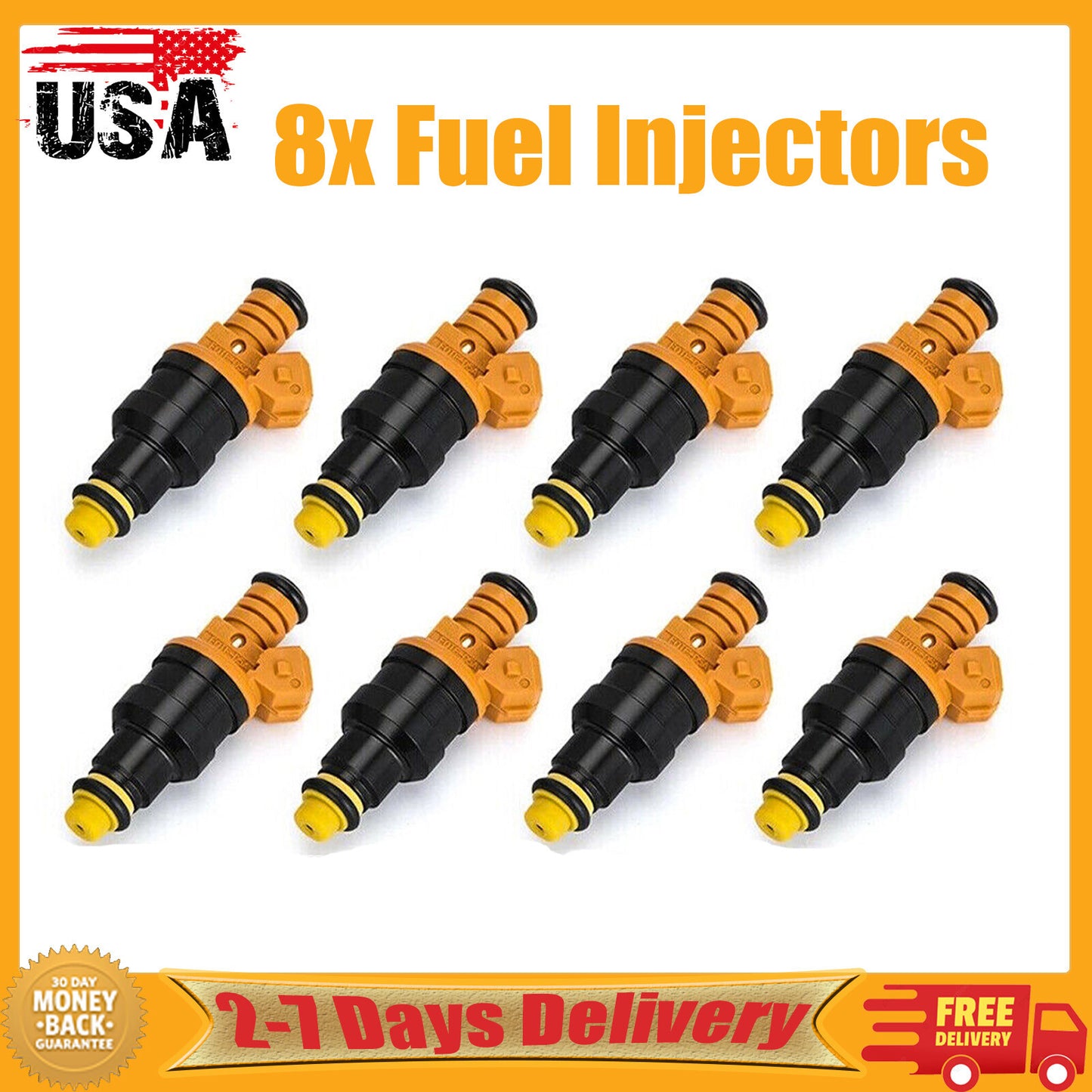 8x Fuel Injectors for Ford for Mustang E-150 Expedition for Lincoln for Navigator 0280150718