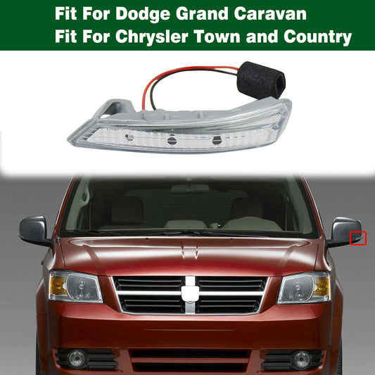68052079AA Left Side Mirror Turn Signal Light for Chrysler 08-16 Town & Country