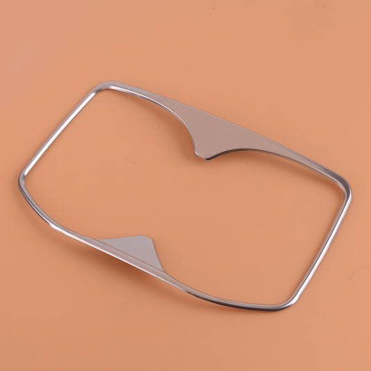 Chrome Cup Holder Trim Decoration Cover Frame Fit for Peugeot 3008 5008 2017-18