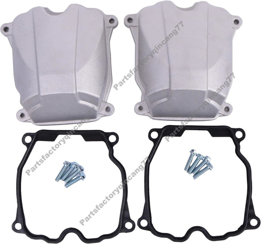 2 Pieces Valve Cover with Gasket & Bolt 420610393 for Can-Am Outlander 400 1000 Q