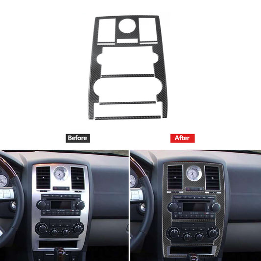 21X Red Carbon Fiber Center Console Cover Trim for Subaru Outback Legacy 2015-17 v