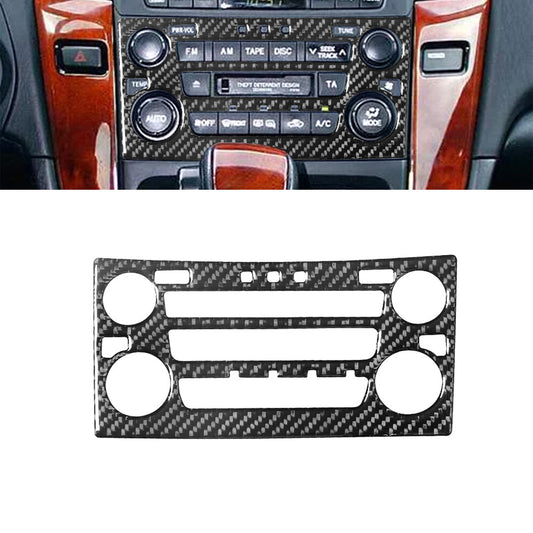 2X Storage Panel Trim Cover Carbon Fiber Sticker for CADILLAC CTS SPORT 2008-UP v