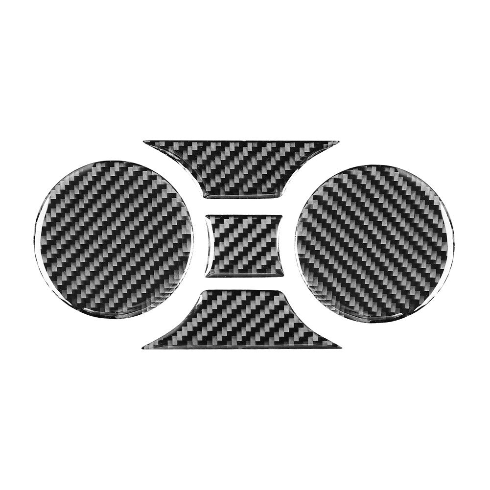 Zentrale Getr?nkehalterverkleidung f¨¹r for Toyota Tundra 14¨C21 Kohlefaser schwarz