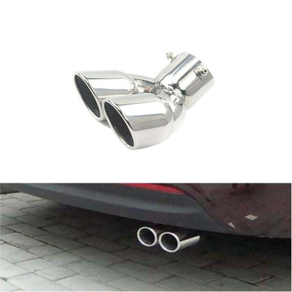 1P Stainless Muffler Exhaust Tail Pipe Tip Finisher for Toyota Highlander 20-24