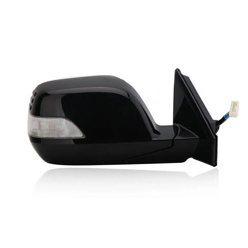 for HONDA CRV 2007-2011 Right Black Door Side Mirror W/ Signal Light Heated 9PIN