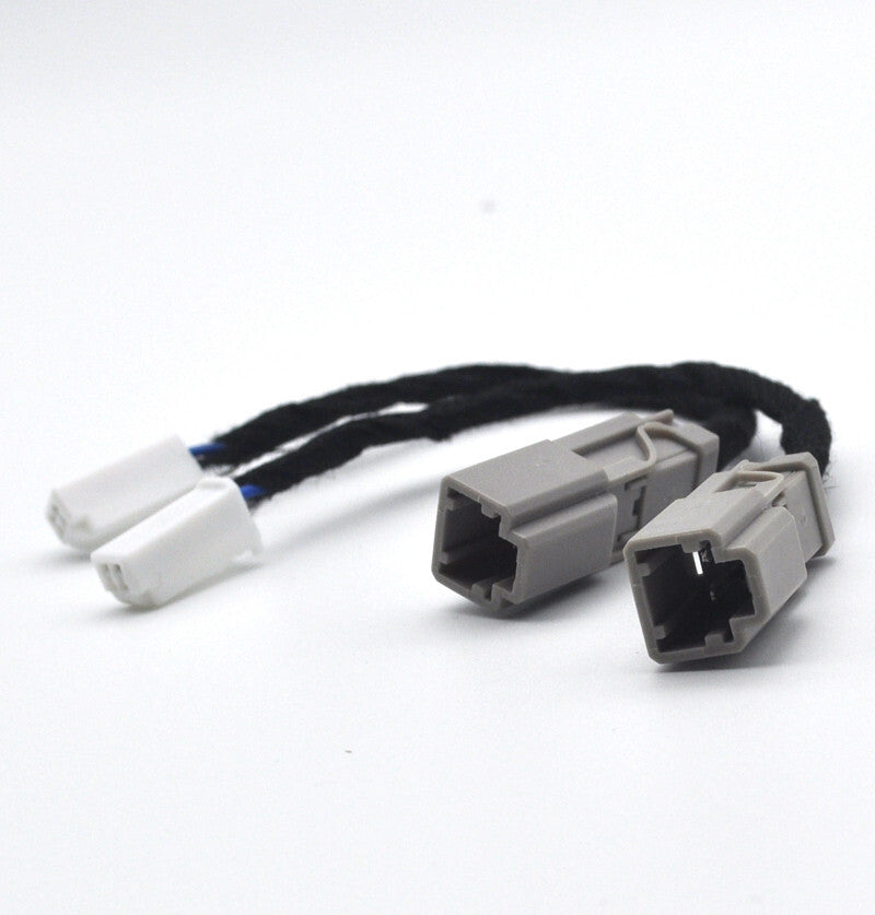 2 Halogen LED Conversion Adaptor trunk plate light cable for Honda Fit CRV for civic v