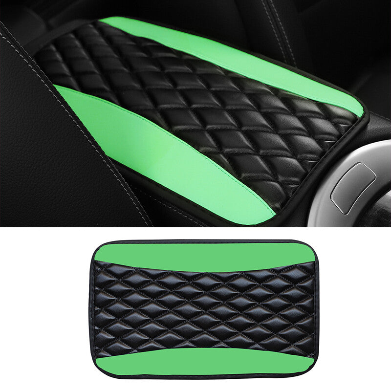 1Universal Car Accessories Armrest Cover Center Console Box Pad Protector Green