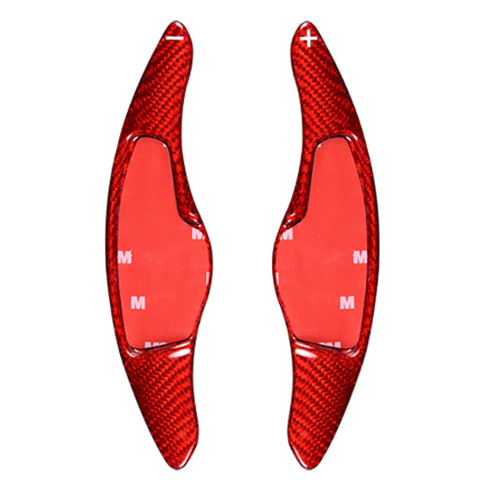 Lenkrad Schaltwippe Schaltwippe f¨¹r for Hyundai Sonata 9 16-19 Kohlefaser Rot