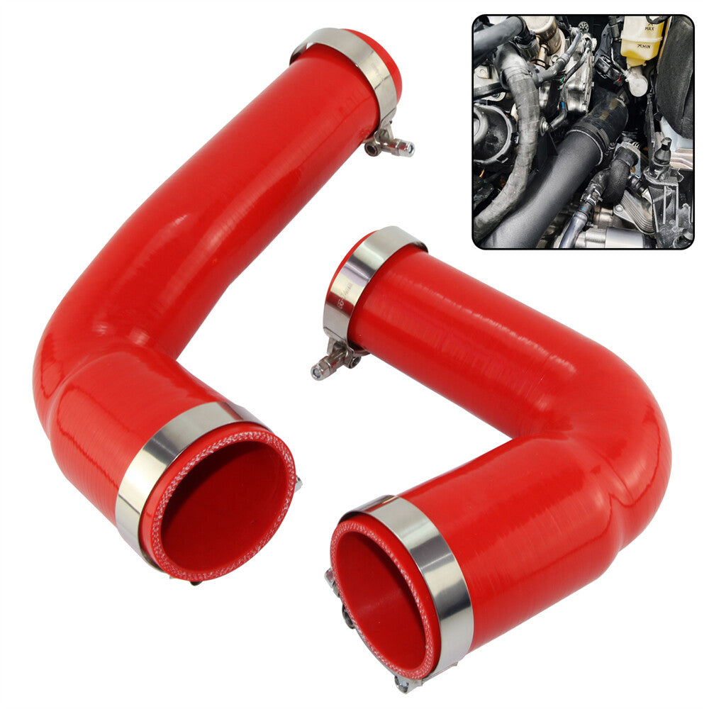 Silicone Hose Intercooler Pipe for VW for Golf R MK8 GTI VAG EA888 Gen.4 Red