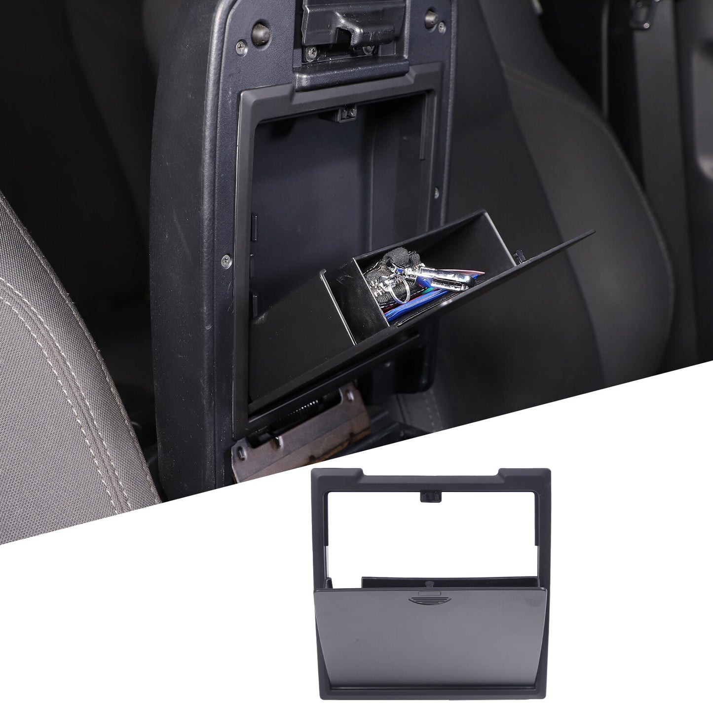For 08-17 for Audi A5 Coupe Convertible Carbon Fiber Side for Smart Door Handle Covers- v