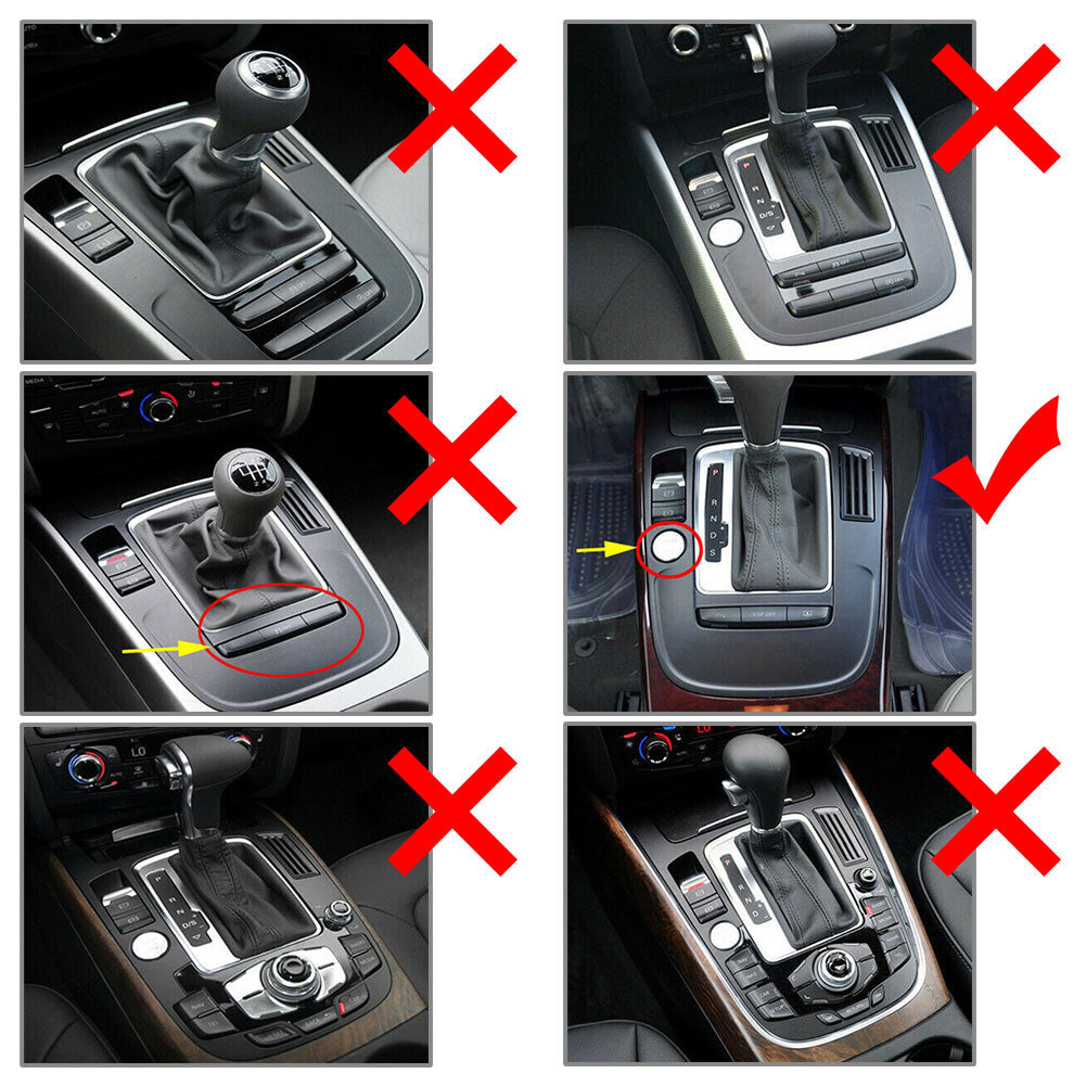 Center Console Gear Shift Panel Cover Trim Fit for Audi A4 S4 B8 B9 A5 S5 Q5 SQ5 8R