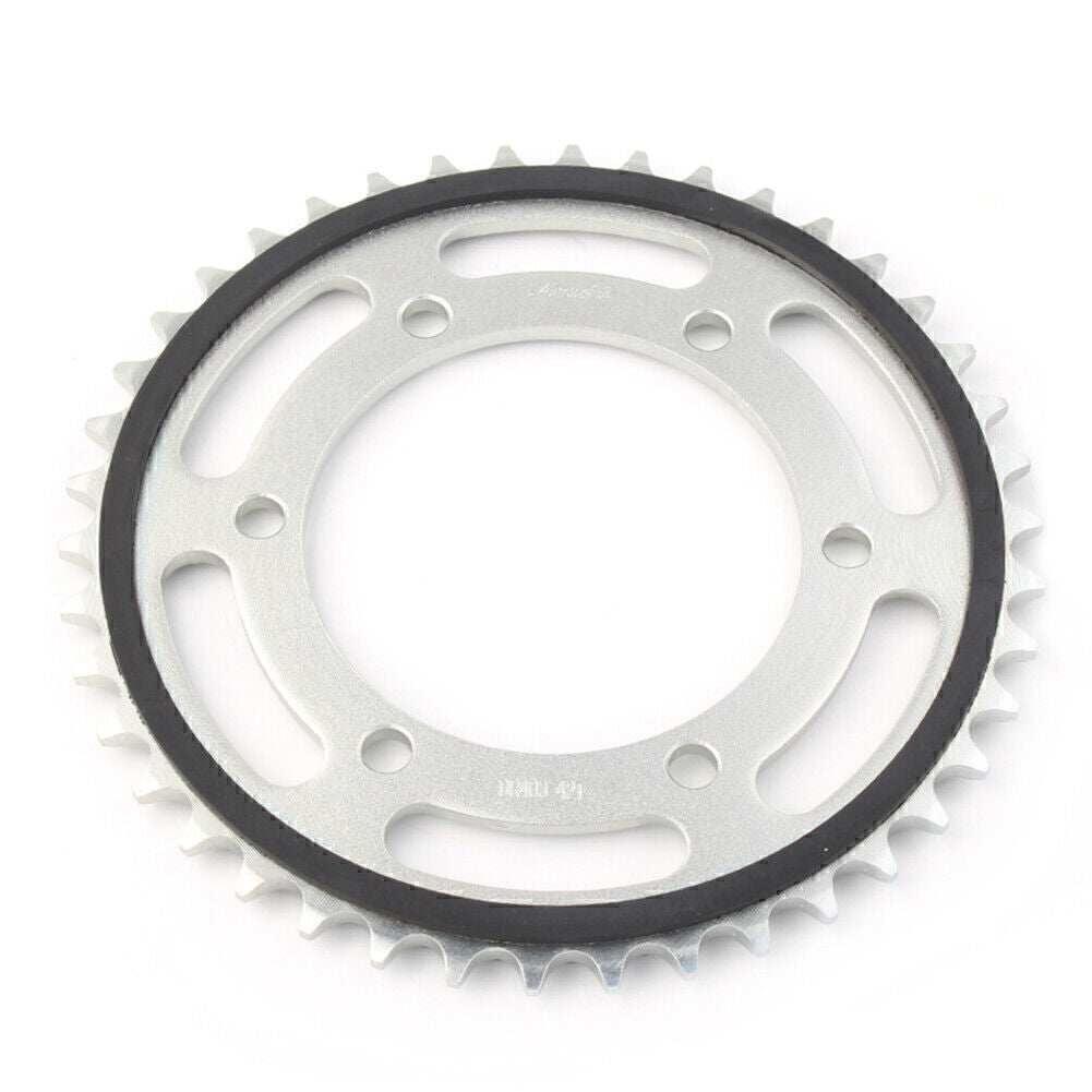 Steel Rear 42T Motor Engine Chain Drive Sprocket Kit Fit for Kawasaki Z2502015-2016 Q