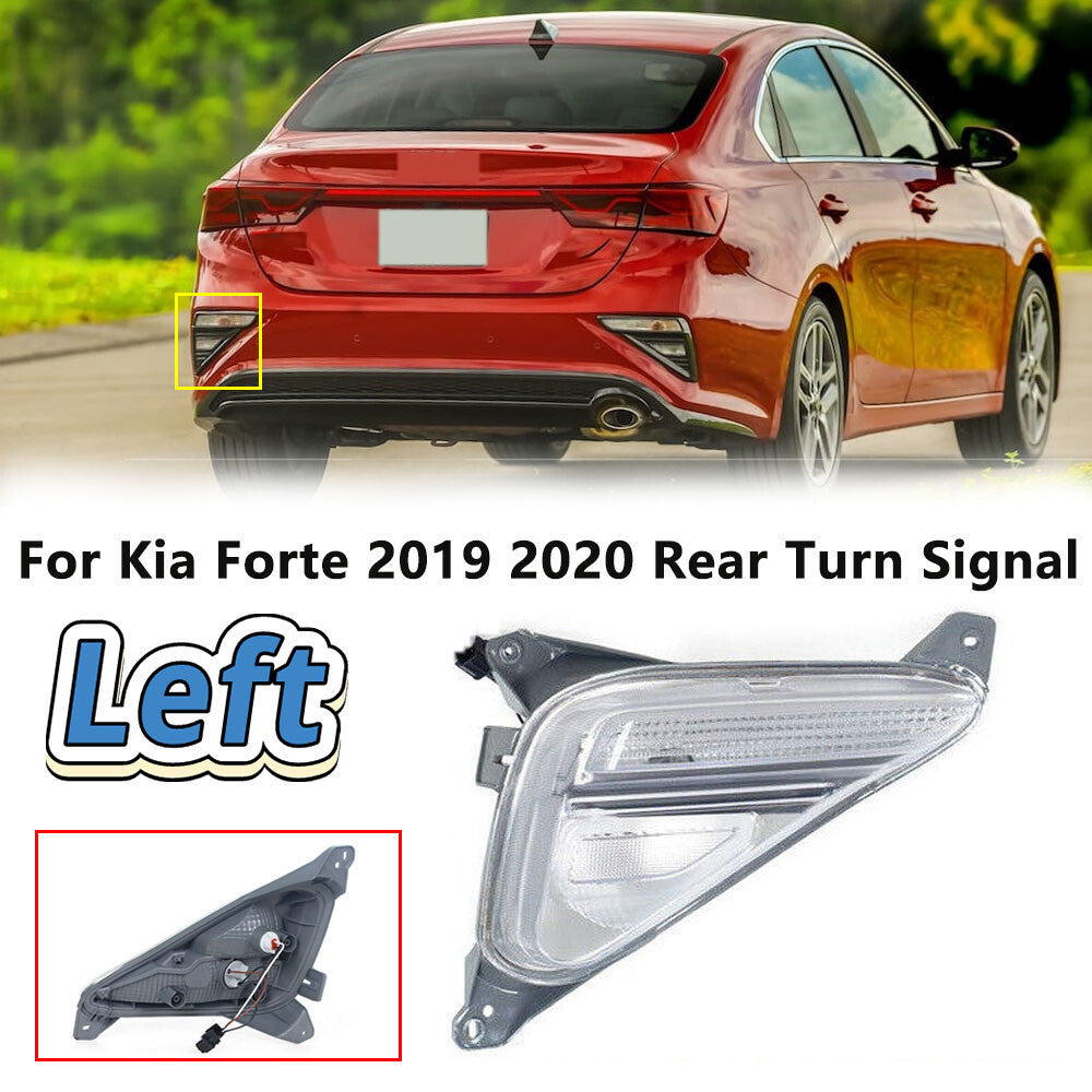 Rear bumper tail lamp turn signal light Driver side for Kia Forte 2019 2020 v