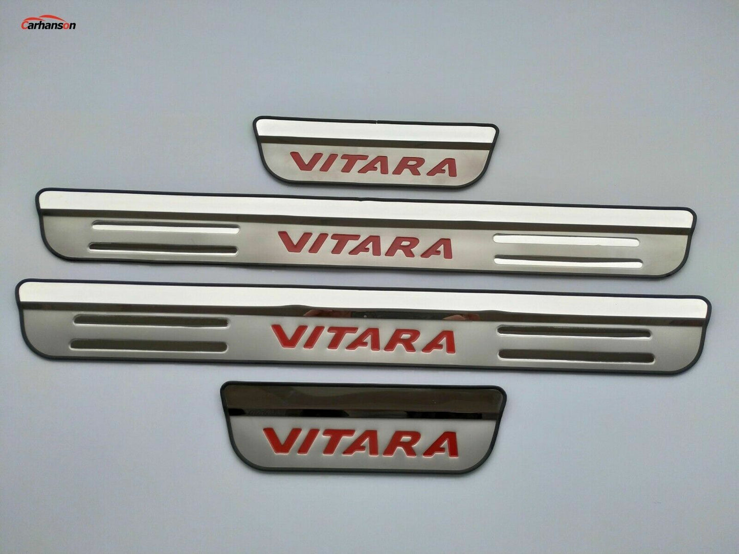 For 2024 for Suzuki Vitara Car Accessories Door Sill Protector Scuff Plate Parts