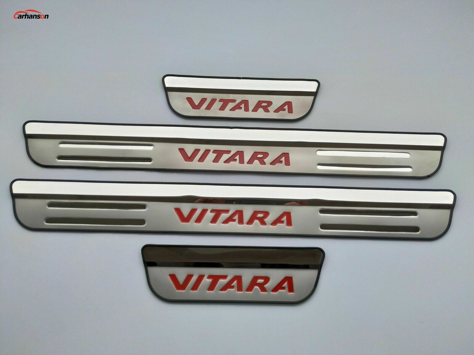 For 2024 for Suzuki Vitara Car Accessories Door Sill Protector Scuff Plate Parts