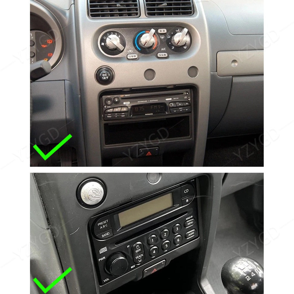 for Nissan Frontier 2001-2004 GPS NAVI Android Stereo Radio CarPlay Screen WIFI