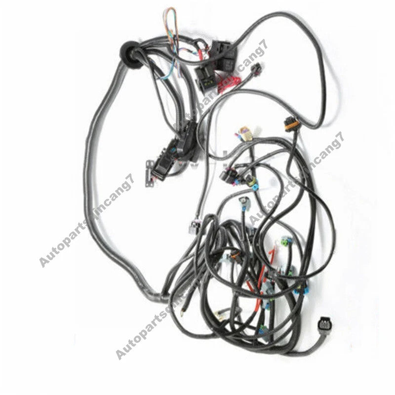 STANDALONE HARNESS TR6060/ T56 58X DRIVE BY WIRE For DBW 2006-2015 LS3 LS2 6.2L Q