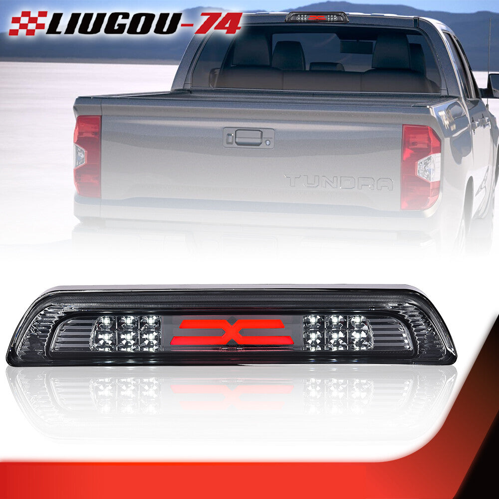 Rear 3rd Third Brake Lights Led Cargo Lights Fit for 2007 - 2018 Tundra Brand New v