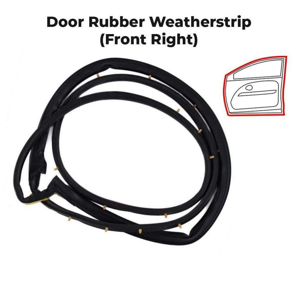 Door Weatherstrip Rubber Seal Front Right For 2006-11 Sedan for Civic 72310-SNA-A01