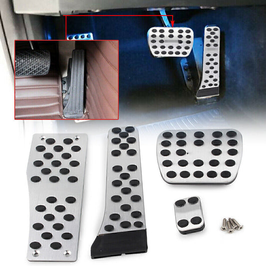 Vehicles Gas Throttle Brake Pedal Cover for Benz C Class E/GLC Class 2016-2019 Q