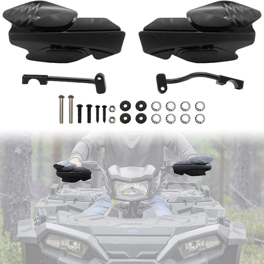 For 13-2024 for Polaris Sportsman 800 1000 Black Hand Guard  Bracket Kit Assy P85