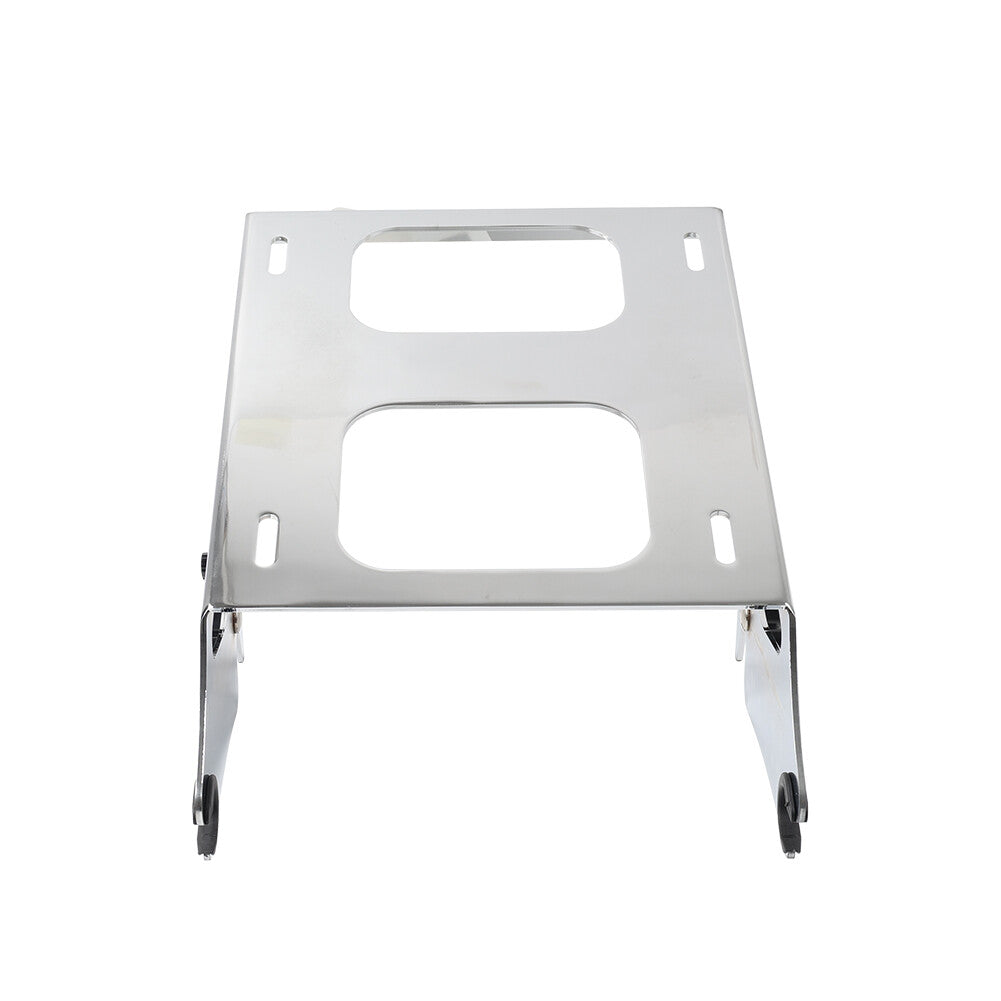 Two Up Pack Mount Luggage Rack for Harley Tour Pak Touring Road King 14-24 Chrom