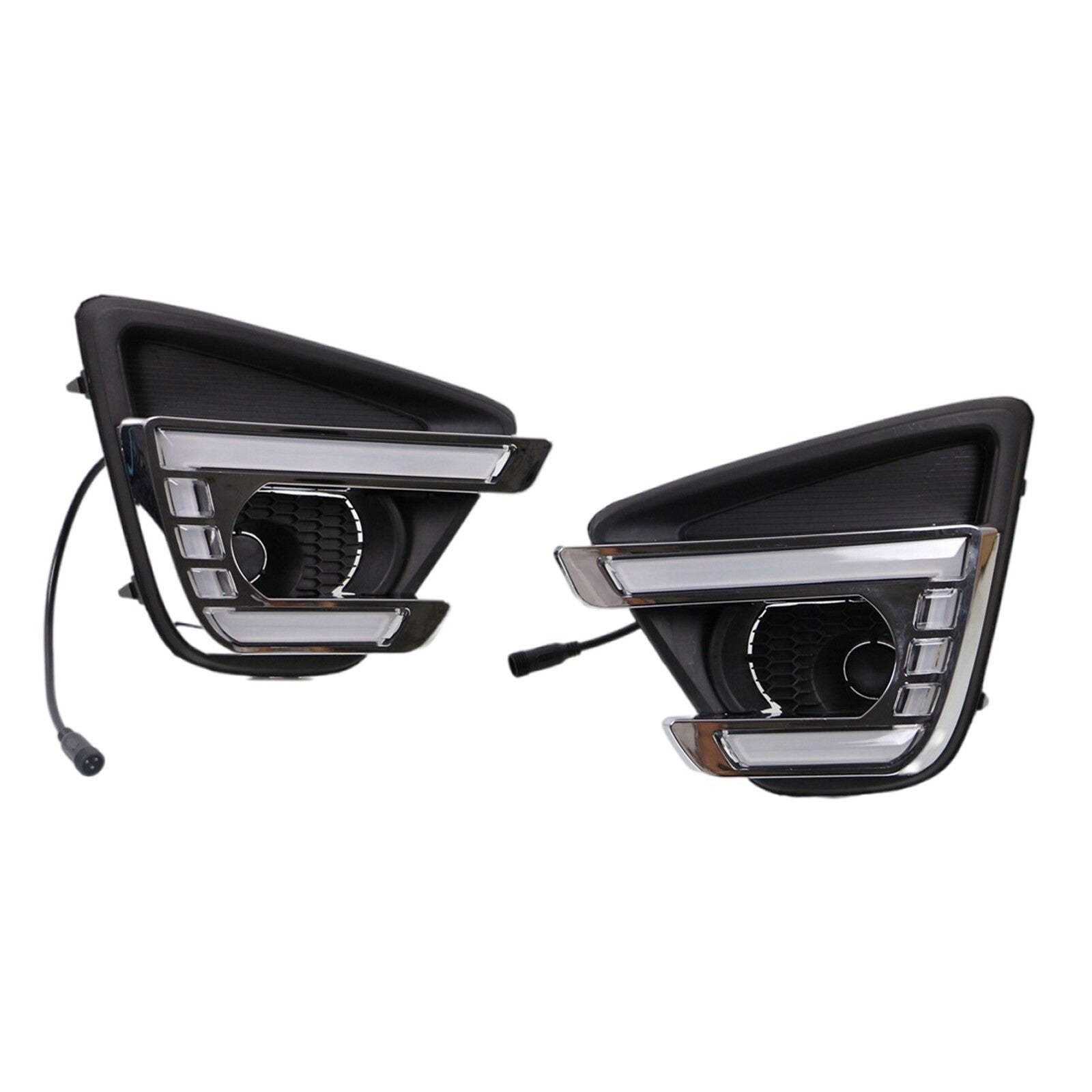 1 pair of LED front daytime running lights and fog lights for Mazda CX-5 12-16 AT